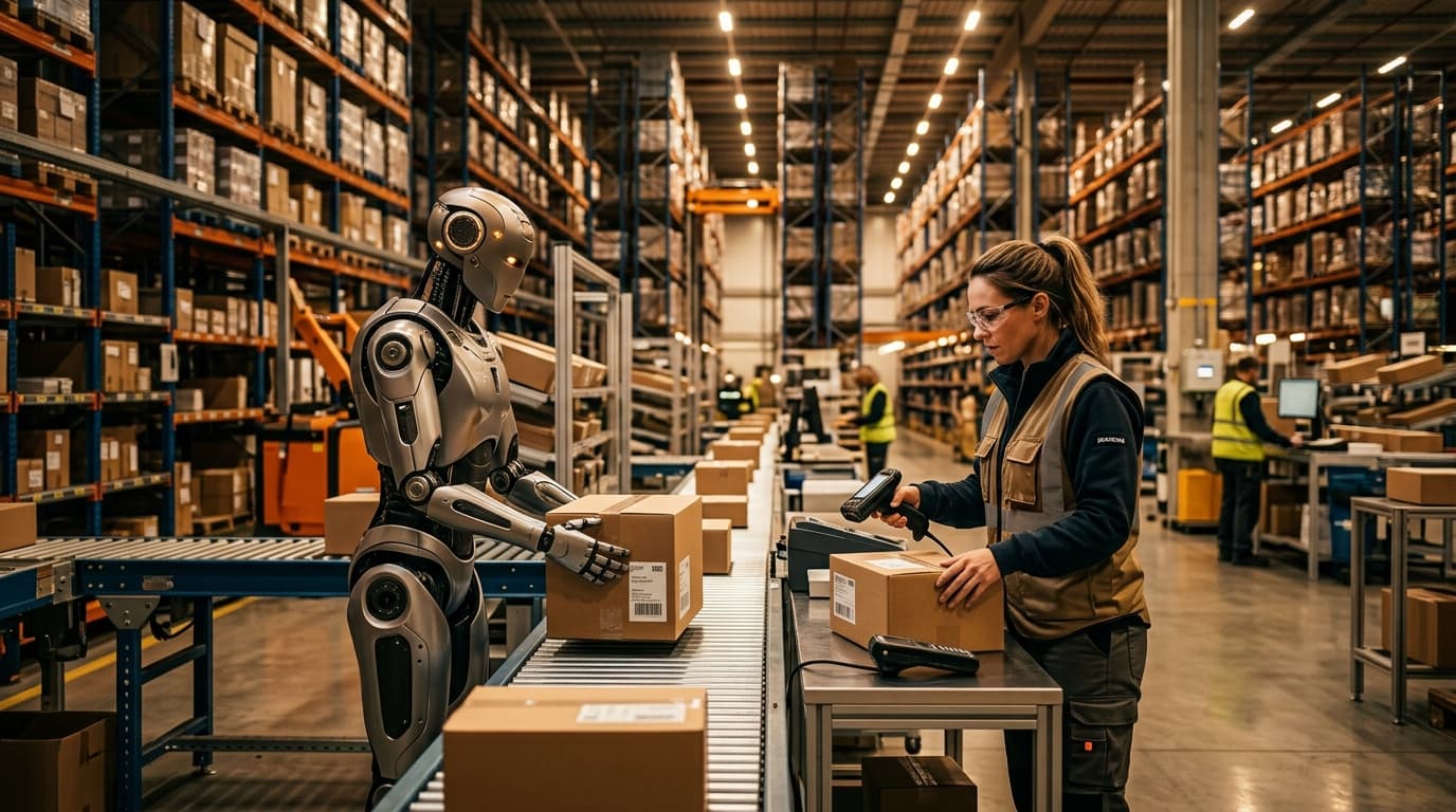 Imagem de capa do post Robótica Física e IAs Humanóides: A Nova Era da Automação Industrial e Logística